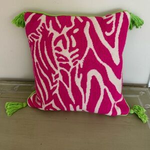 Lilly Pulitzer throw pillow 18x18